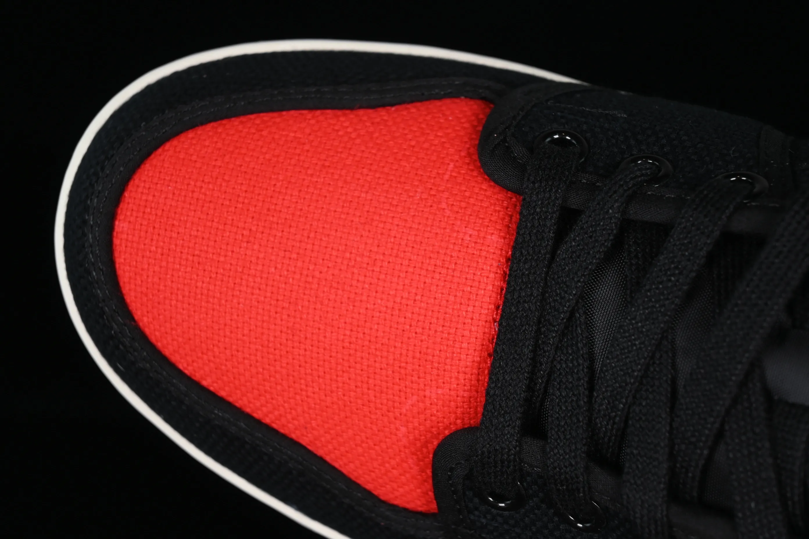 All categories Air Jordan Jordan series basketball shoes Air Jordan 1 Low Z version AJKO 1 Low Shadow AJ1 Joe 1 black and red canvas cultural casual shoes DX4981-006